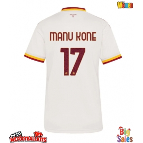 AS Roma Manu Kone #17 Replica Away Stadium Shirt for Women 2026-27 Short Sleeve